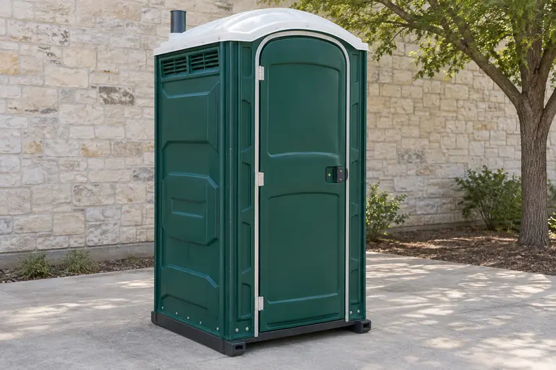 Complete green standard toilet cabin