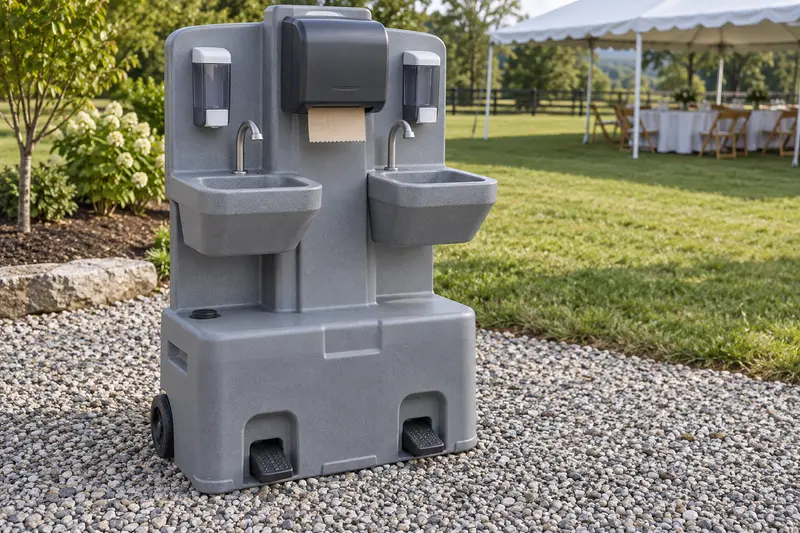 Freestanding washing facilities